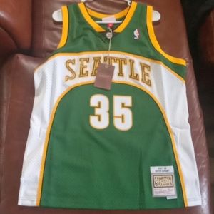 Mitchell and Ness Kevin Durant supersonic jersey size Large